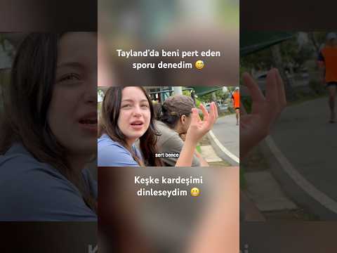 Tayland’da Beni Pert Eden Spor! Ayak Voleybolu Denedim 😅