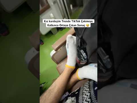 Kız Kardeşim Trende Bizim İçin TikTok Denedi! İşte Ortaya Çıkan 😂