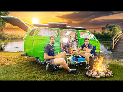 Avusturya’da Karavanla İlk Kamp Deneyimim! Göl Kenarında Uyandım