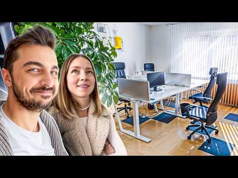 Avusturya'da İş Hayatım Düzene Girdi! Yeni Ofisimizi Gösteriyorum