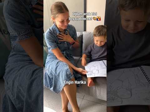 Ailemizi Boyama Kitabına Dönüştürdüm! Sonuç Harika Oldu!