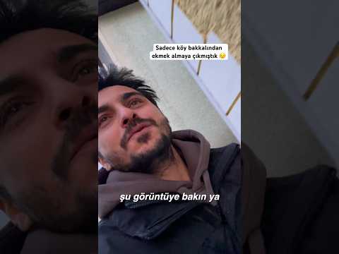 Sadece köy bakkalından ekmek almaya çıkmıştım… 🌅 #shorts