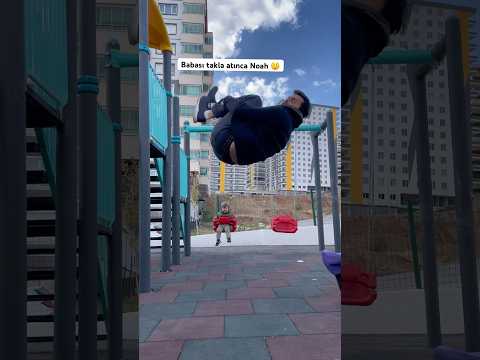 Parkurrrrrr! Bu nasıl tepki yaa