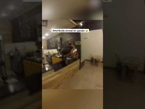 Amerika’da bulaşıkçılık yaparken ben 😅