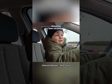 Şoför koltuğuna oturunca heyecanı