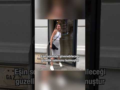 Eşin sonunda güvenebileceği güzellik salonunu bulmuştur