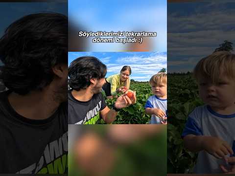 Bu Kelimeyi söyleyeceğini hiç beklemiyorduk 😅 #baba #oğul #anne