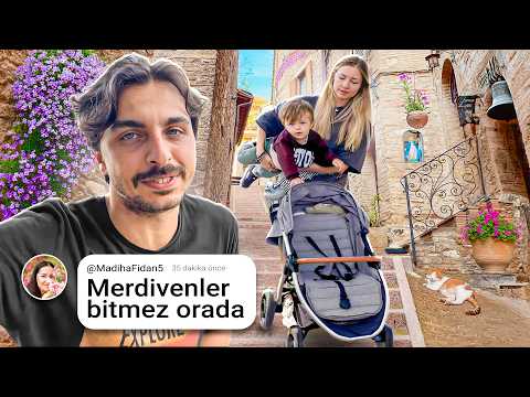 KARADAĞ'da bebekle gezmek zor iş