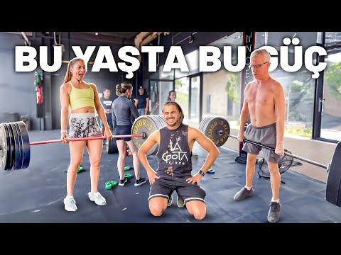 55 Yaşındaki Efsane David ile Antrenman günü