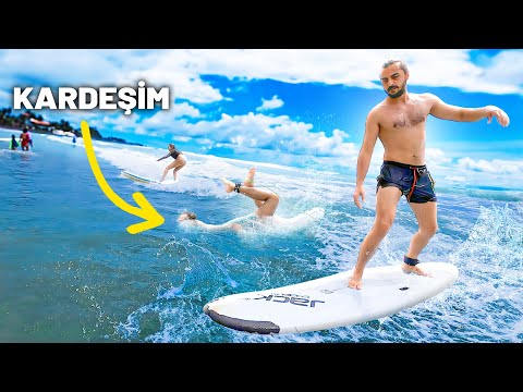 Abi Kardeş Dalgalardan Dayak Yiyoruz
