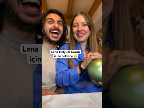 Eşim Helyum Gazıyla Seni Seviyorum Diyince 😂😂