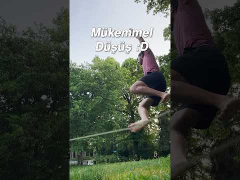 İp Üzerinde Mükemmel bir düşüş!