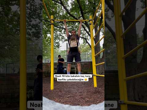 Babalar için Barfiks Challenge 💪 #baba