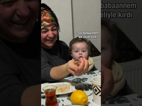 Hayatında eliyle hiç ceviz kırmamış #shorts