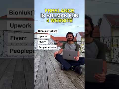 FREELANCE İŞ BULMAK İÇİN 4 WEBSİTE