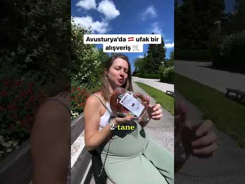 AVUSTURYA'da ufak bir Market Alışverişi! #shorts