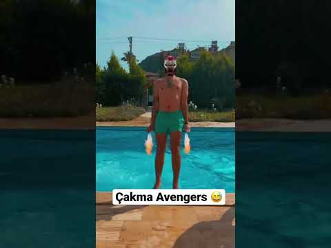 Avengers filmini düşük bütçe ile çektik! #shorts
