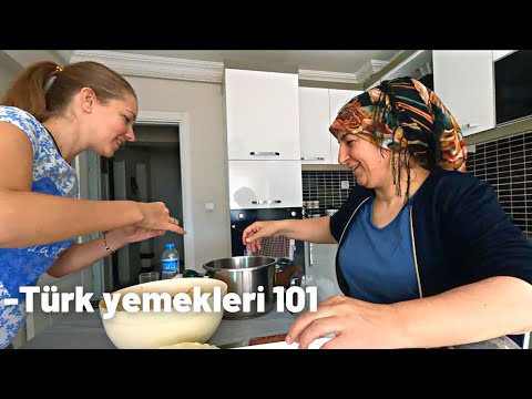 Ukraynalı Gelin, Annemle Türk yemeği hazırlıyor