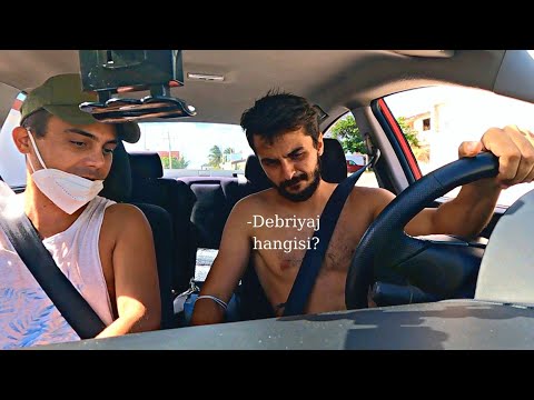 Arabasını bana EMANET ETTİ ! (Kullanmayı bilmiyorum)