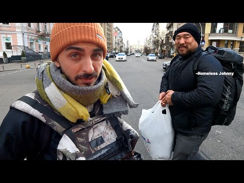 UKRAYNA'da Evsiz kaldı! Ama ....