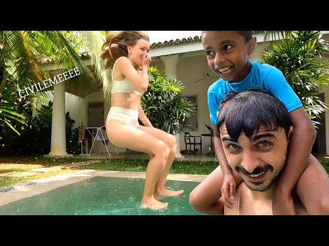 Nişanlımın fikriydi! (Çoçuklar bayıldı)