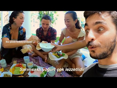 Yabancılara Türk kahvaltısı hazırladım! (Büyük Sürpriz)