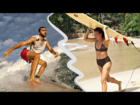 Amerikalı Arkadaşım ile Sörf Yapıyoruz!