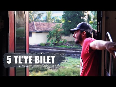 MEGA VLOG: Ekonomik Sınıf Tren Yolculuğu - (Sri Lanka)