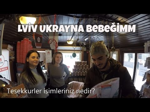 Lviv Ukrayna'da İlk Günümüz!