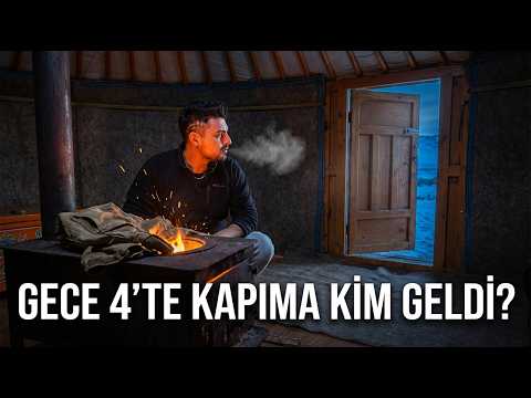 -30 Derecede Isınmak İçin Pantolonumu Ateşe Verdim ! Moğolistan'da Çadır Hayatı