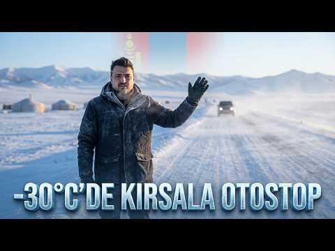 Otostopta Harika İnsanlara Denk Geldim | -30 Derece'de Moğolistan