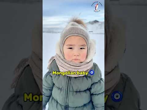 Moğol bebekler sizce de çok tatlı değil mi?