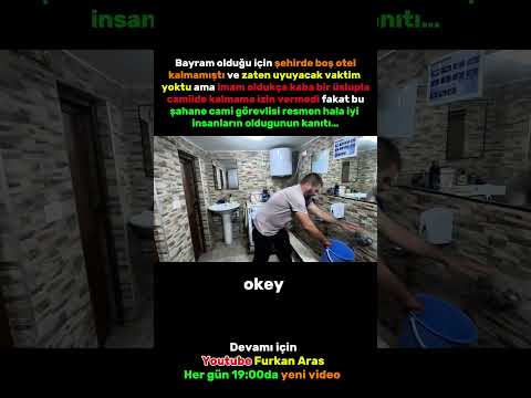 Allah bu adamdan razı olsun !￼