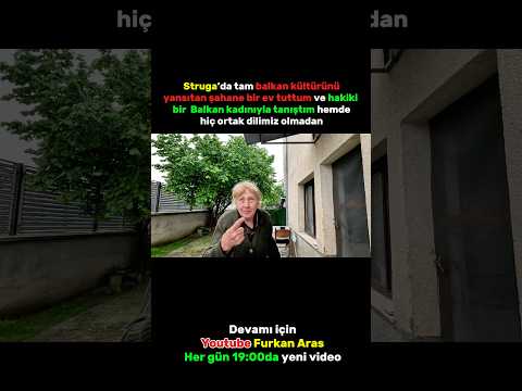 Balkan ülkelerini ve insanlarını seviyorum ❤️