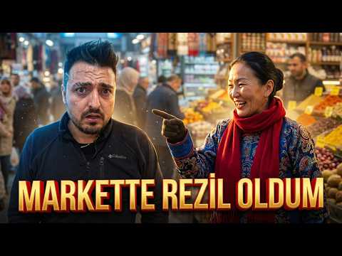 Markette ki İnsanlar , Benimle ÇOK DALGA GEÇTİ ! Efsane Berber'e Tıraş Oldum ! #6S/5B 🇲🇳