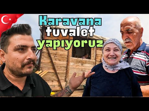 #5S/173B 🇹🇷 ANNEME RÖMORKTAN KARAVAN YAPIYORUZ ! 