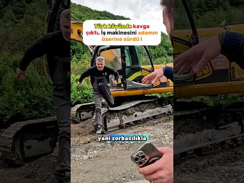 Türk köyünde kavga çıktı !