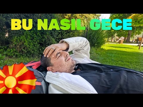 #5S/137B 🇲🇰 PETROLDEN KOVULUNCA PARKTA UYUMAK ZORUNDA KALDIM ! 