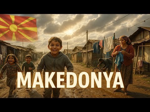 #5S/134B 🇲🇰 STRUGA’DA YAŞAYAN ÇİNGENELERİ ZİYARET ETTİM ! ZORLU HAYATLAR