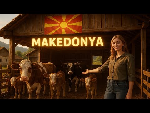 #5S/133B 🇲🇰 MAKEDON KADIN BENİ  İNEKLERİNE GÖTÜRDÜ ! STRUGA’DA Kİ ÇOCUKLAR ÇOK FENA !