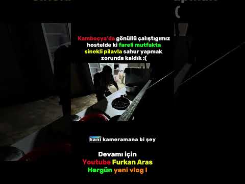 Kamboçya biraz zor bir ülke :)