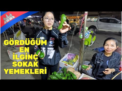 #5S/56B 🇰🇭 KAMBOÇYA’DA Kİ SOKAK YEMEKLERİNİ DENEDİK ! AHTAPOT YEDİK @melihbektass