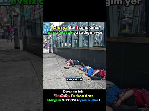 Evsiz olarak sokakta yaşayabilir miydiniz?