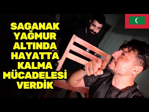 #5S/16B 🇲🇻 MALDİVLER’DE GECE KENDİMİZE KALACAK YER YAPIYORUZ !