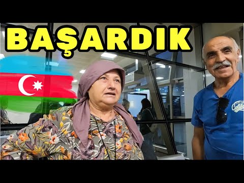 #4S/242B 🇦🇿 KAVUŞTUK ! ANNEM İLE BABAMI AZERBAYCAN’A  GETİRDİM !