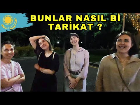 #4S/217B 🇰🇿 SOKAKTA ADAMA SARILAN 4 KAZAK KADIN SİZİ ŞOK EDECEK ! KAZAKİSTAN’IN ŞAHANE GECELERİ !