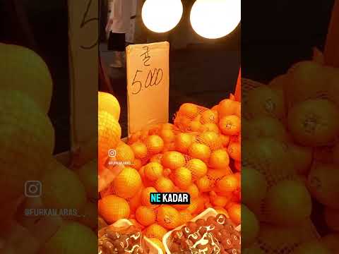 Kore’de meyve sebze harbi pahalı yahu