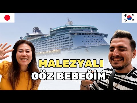 #4S/110B 🇯🇵 ULTRA LÜKS GEMİYLE JAPONYA’DAN KORE’YE GİDİYORUM !