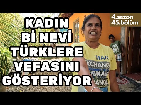 #4S/45B 🇱🇰 KADIN EVİNE DAVET ETTİ ! TÜRK KÖYÜNDE MİSAFİRİZ !