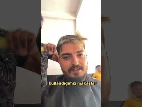 O sırada makaslara binlerce tl harcayan Tüek berberleri 😂